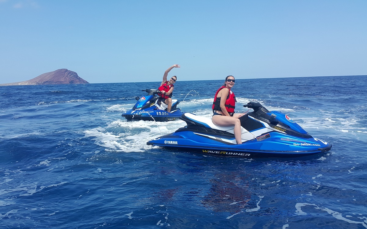 "Moto de agua en Tenerife - Safari acuático con guía"